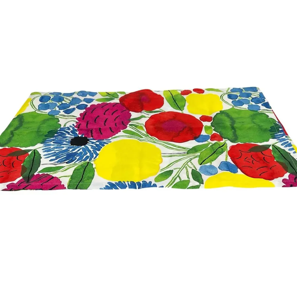 Marimekko floral colorful table running